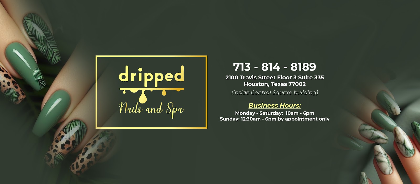 Dripped Nails & Spa logo
